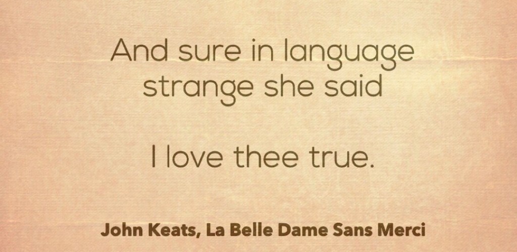 I Love Thee&nbsp;True