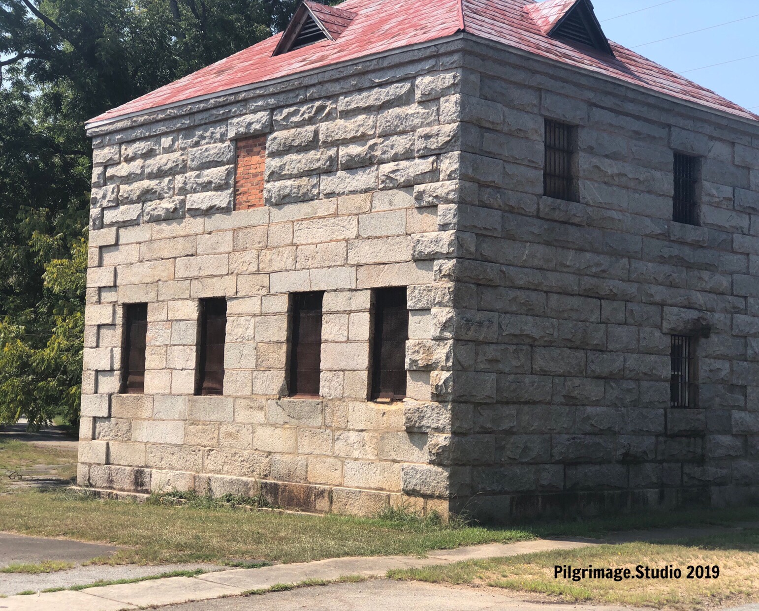 Old Hancock County Jail 1905