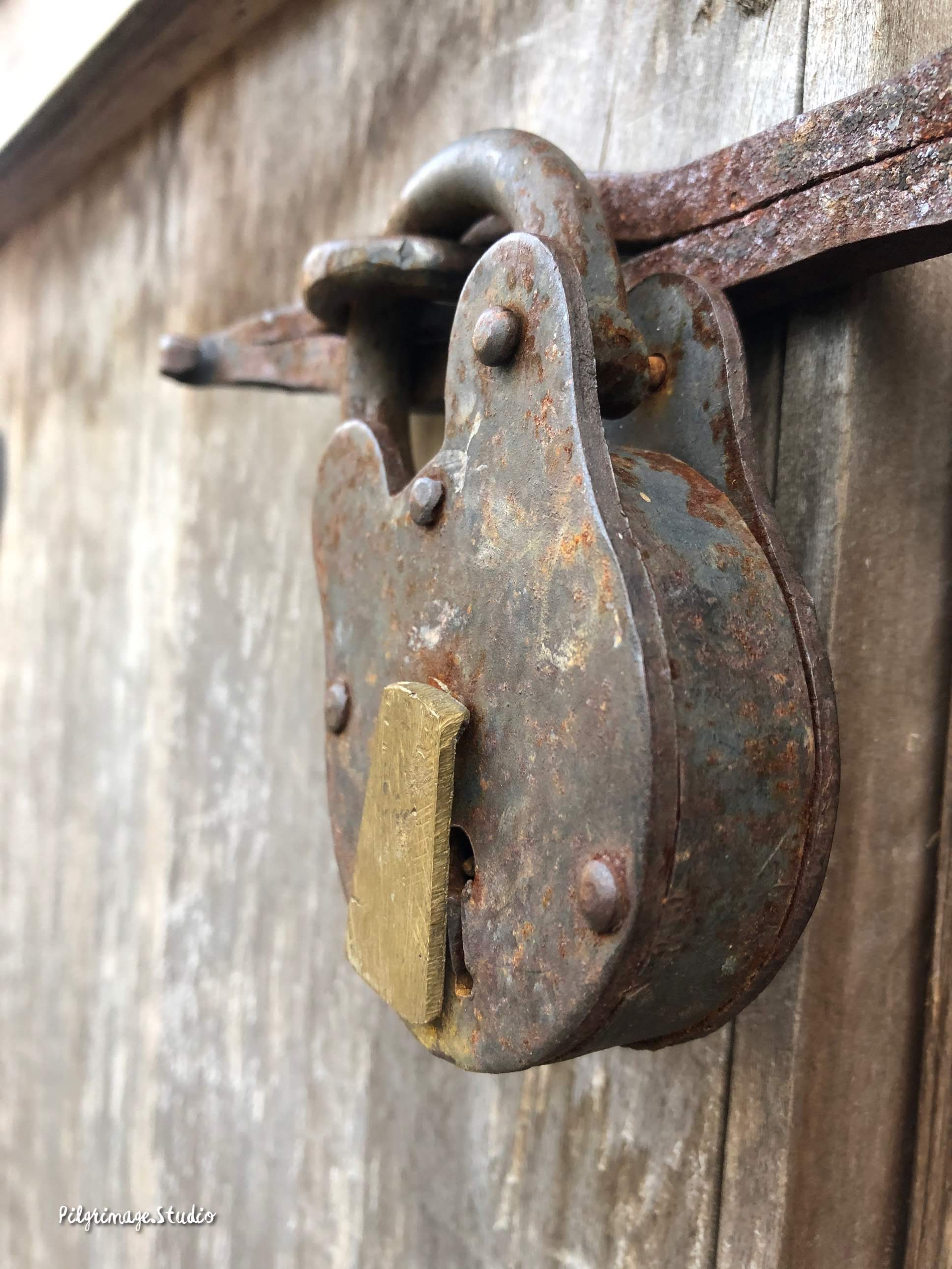 Old Lock photo taken by Pilgrimage Studio 