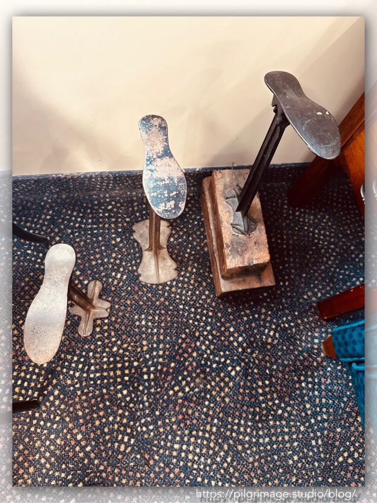 Three Antique Cast Iron Cobbler’s Shoe Repair Stands