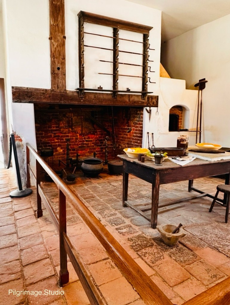 George and Martha’s outside kitchen. 